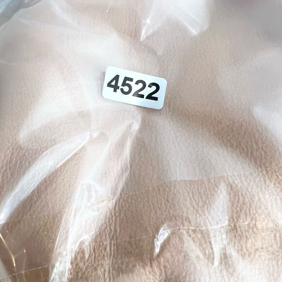 Truth and Pride Shirt Womens XS Blush Peach Leather Back Zip T-Shirt Style - Picture 7 of 9